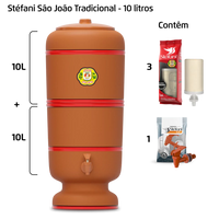 Filtro de Barro São João + Brinde